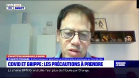  Philippe Froguel, endocrinologie et généticien au CHU de Lille, revient sur les épidémies hivernales avec le Covid-19, la grippe et de la bronchiolite