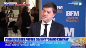 Grand Central inauguré à Marseille: "Faire que les journalistes, (...) soient au plus près du terrain", prône Benoît Payan
