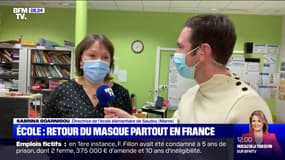 Le masque est de nouveau obligatoire à l'école dans toute la France