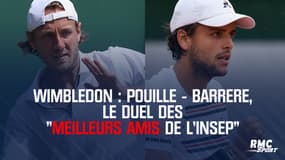 Wimbledon : Pouille - Barrere, le duel des "meilleurs amis de l'INSEP"