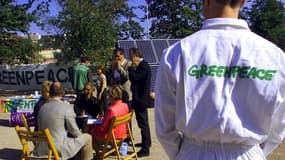 Greenpeace à Lyon.