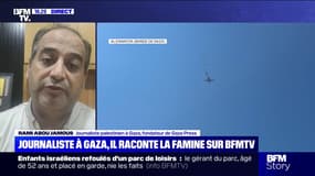 L'ONU déclare officiellement la famine à Gaza: "C'est un peu tard", déplore Rami Abou Jamous, journaliste palestinien, fondateur de Gaza Press