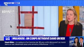 À Mulhouse, le cadavre d'un homme a été découvert dans un sac, placé dans un box, le 24 décembre 