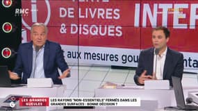 Les rayons "non-essentiels" fermés dans les grandes surfaces : bonne décision ? - 02/11