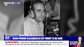 Décès de Jean-Pierre Elkabbach: "Tous les grands dirigeants politiques français et internationaux connaissaient sa réputation", se souvient le journaliste Patrice Duhamel