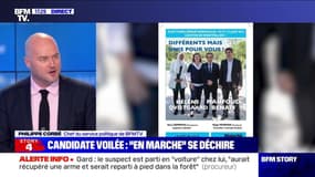 Story 3 : "En marche" se déchire à cause d'une candidate du parti voilée sur un tract - 11/05