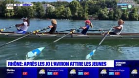 Rhône : après les Jeux Olympiques l'aviron attire les jeunes