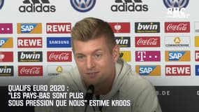 Qualifs Euro 2020 : "Les Pays-Bas sont plus sous pression que nous" estime Kroos