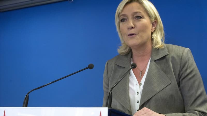 Marine Le Pen, présidente du Front national