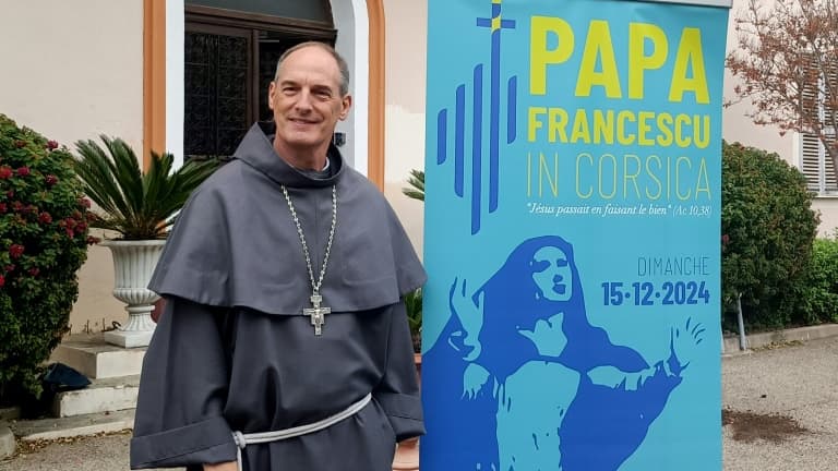 Pape François en Corse: l'évêque d'Ajaccio salue un 