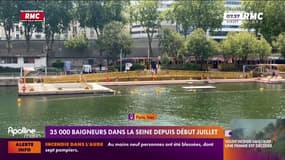 Paris : 35.000 baigneurs déjà séduits par la baignade dans la Seine