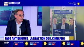 Tags antisémites sur des affiches de campagne: "Des actes isolés", selon David Kimelfeld 