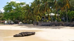 La plage de Nosy Be, ville du lynchage des trois suspects