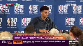 Draft NBA : la folie Wembanyama à New York 