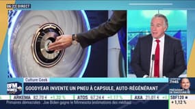 Culture Geek: Goodyear invente un pneu auto-régénérant à capsule, par Frédéric Simottel - 04/03