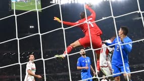 Gianluigi Donnarumma contre la Hongrie. 