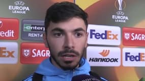 Morgan Sanson après la rencontre face à Braga