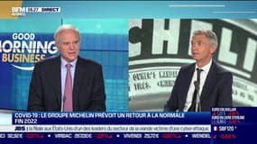 Florent Menegaux (Président du groupe Michelin): "En 2021, notre chiffre d'affaires va continuer à progresser [...] On sera au niveau d'activité de 2019 fin 2022"