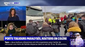 Royaume-Uni: colère à Douvres où plusieurs centaines de conducteurs français sont toujours bloqués 