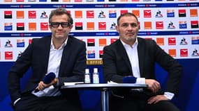 Fabien Galthié et Raphaël Ibanez 