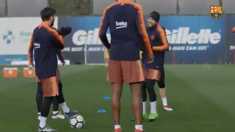 Quand Messi applaudit Dembélé