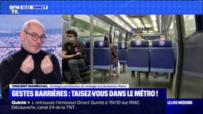 Gestes barrières: taisez-vous dans le métro ! - 23/01