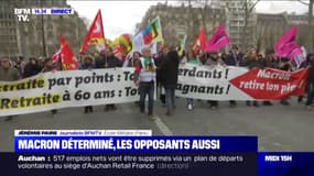 La manifestation parisienne contre la réforme des retraites s'élance