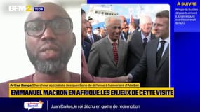 Tournée africaine d'Emmanuel Macron : "Être présent sur l'île Maurice, c'est contrebalancer l'échec malgache avec Andry Rajoelina", déclare l'enseignant-chercheur Arthur Banga