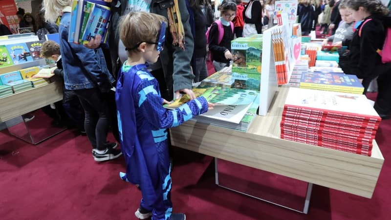 Le Salon du livre jeunesse en 2017.