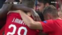Les joueurs de Rennes célèbrent un but
