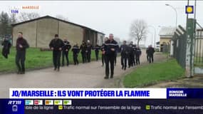 JO à Marseille: des policiers et des gendarmes protègeront le passage de la flamme olympique