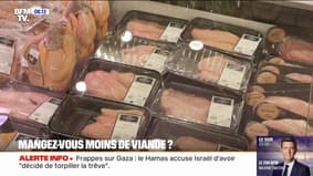 53% des Français prétendent avoir réduit leur consommation de viande pendant trois ans, selon une enquête