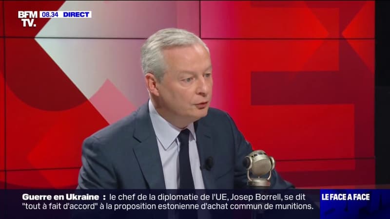 Bruno Le Maire sur l'inflation: 
