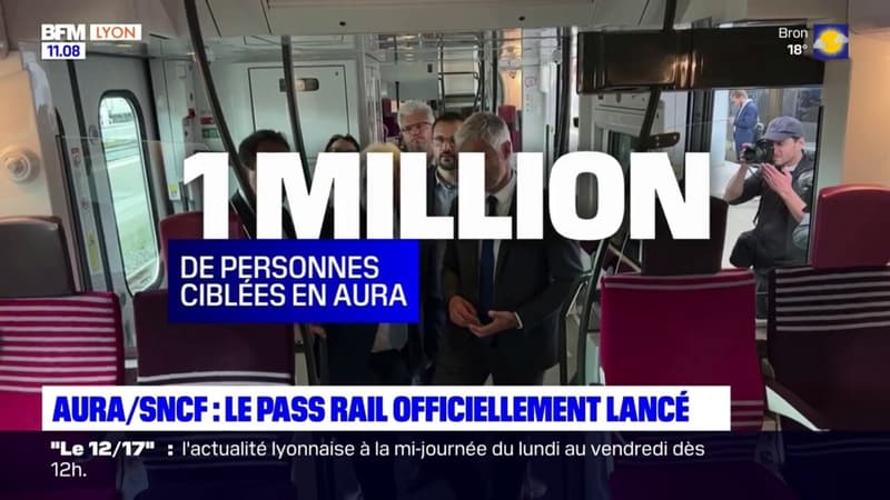 En Auvergne-Rhône-Alpes, le pass rail est officiellement lancé le 5 juin