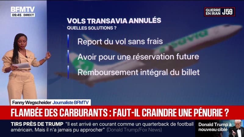 LES ÉCLAIREURS - La compagnie Transavia annule des vols à cause du prix du kérosène