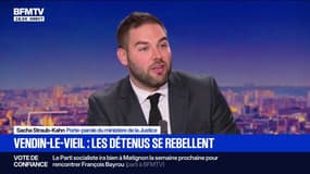 Prison de Vendin-le-Vieil: "L'administration pénitentiaire est là pour protéger les gens", affirme Sacha Straub-Kahn, porte-parole du ministre de la Justice 