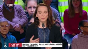    #Macron - "Il y a des gens qui auront des infirmités permanentes. Parler des morts c'était déjà un premier pas mais il aurait dû aller jusqu'au bout !"  @soubremarieanne #GGRMC 