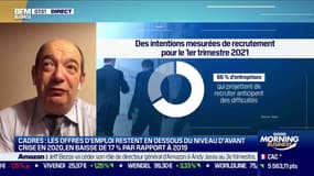 Gilles Gateau (Directeur général de l'APEC): "L'un des profils les plus pénuriques aujourd'hui (chez les cadres), c'est celui de commercial"