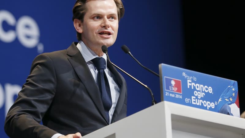 Guillaume Larrivé, porte-parole du parti Les Républicains, le 21 mai 2014.