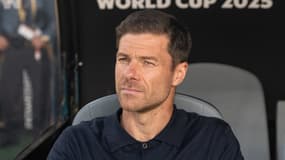 Xabi Alonso lors du match Real Madrid-Dortmund (3-2, Coupe du monde des clubs), le 5 juillet 2025
