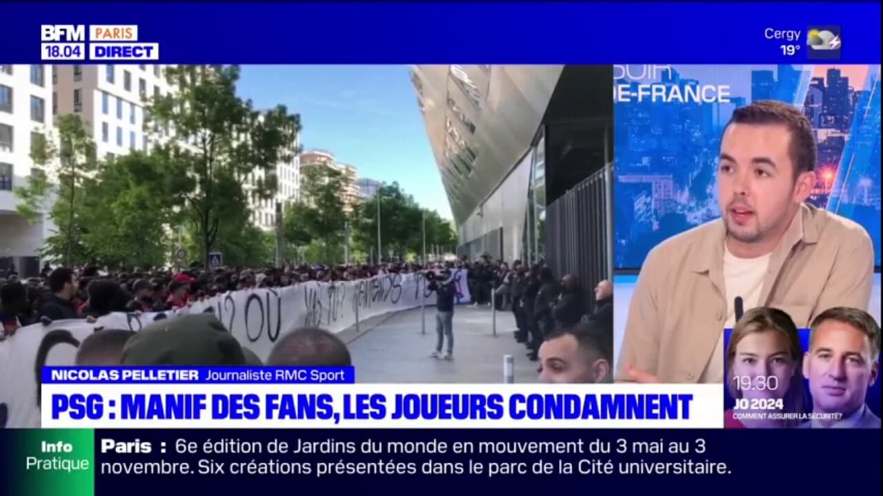 Psg Des Supporters En Col Re Le Club Renforce La S Curit Des Joueurs