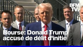 Droits de douane: Donald Trump est-il complice ou auteur d'un délit d'initié? 