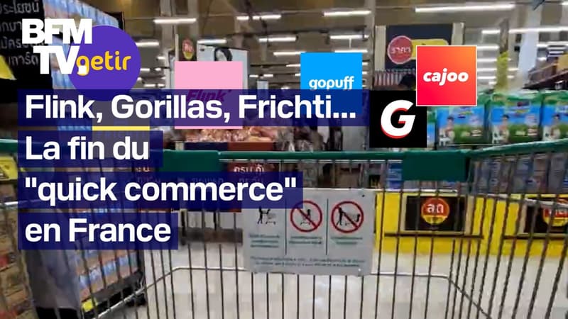 Flink, Gorillas, Frichti... La chute vertigineuse du Quick commerce en France