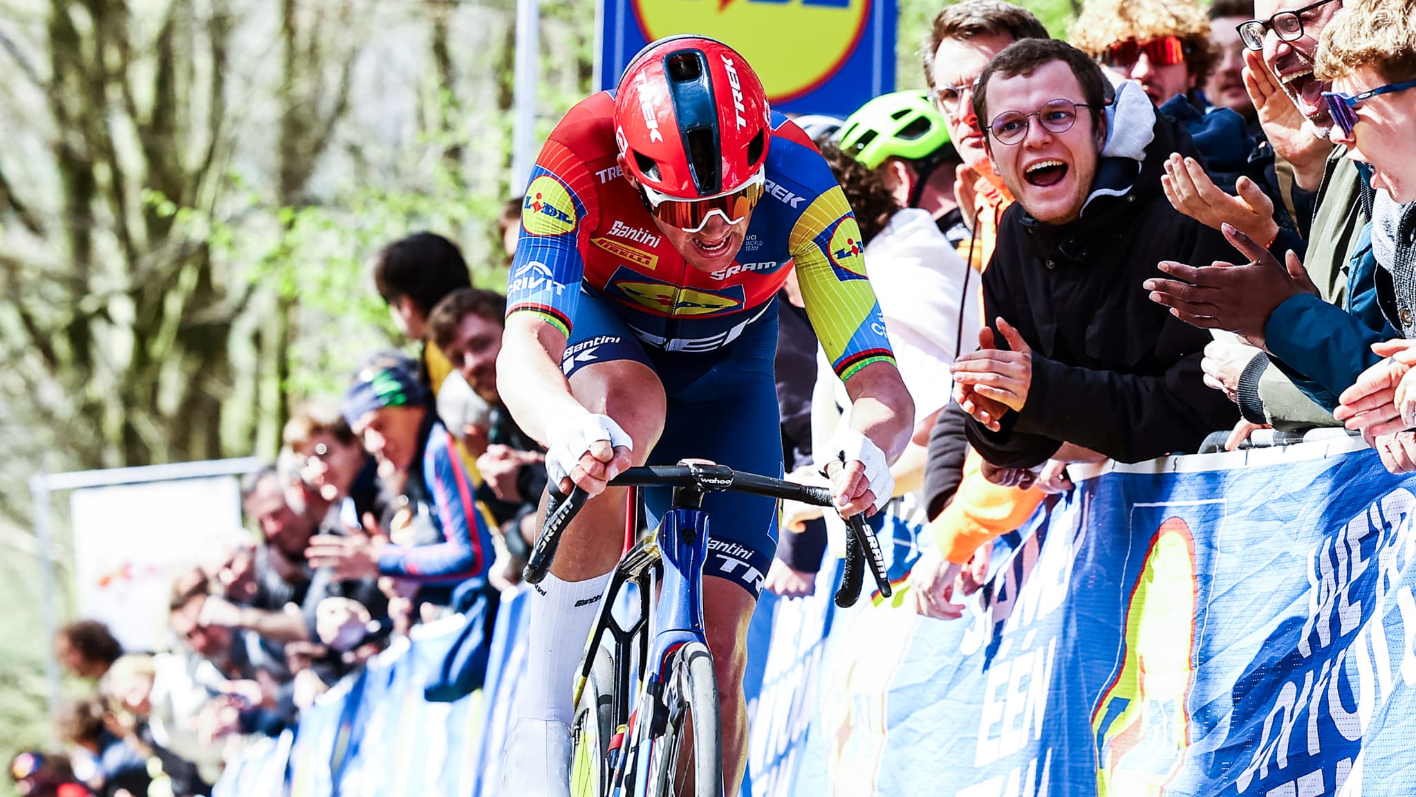 Mads Pedersen sur Gand-Wevelgem 2025