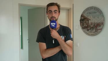Henri, "le héros au sac à dos", sur BFMTV