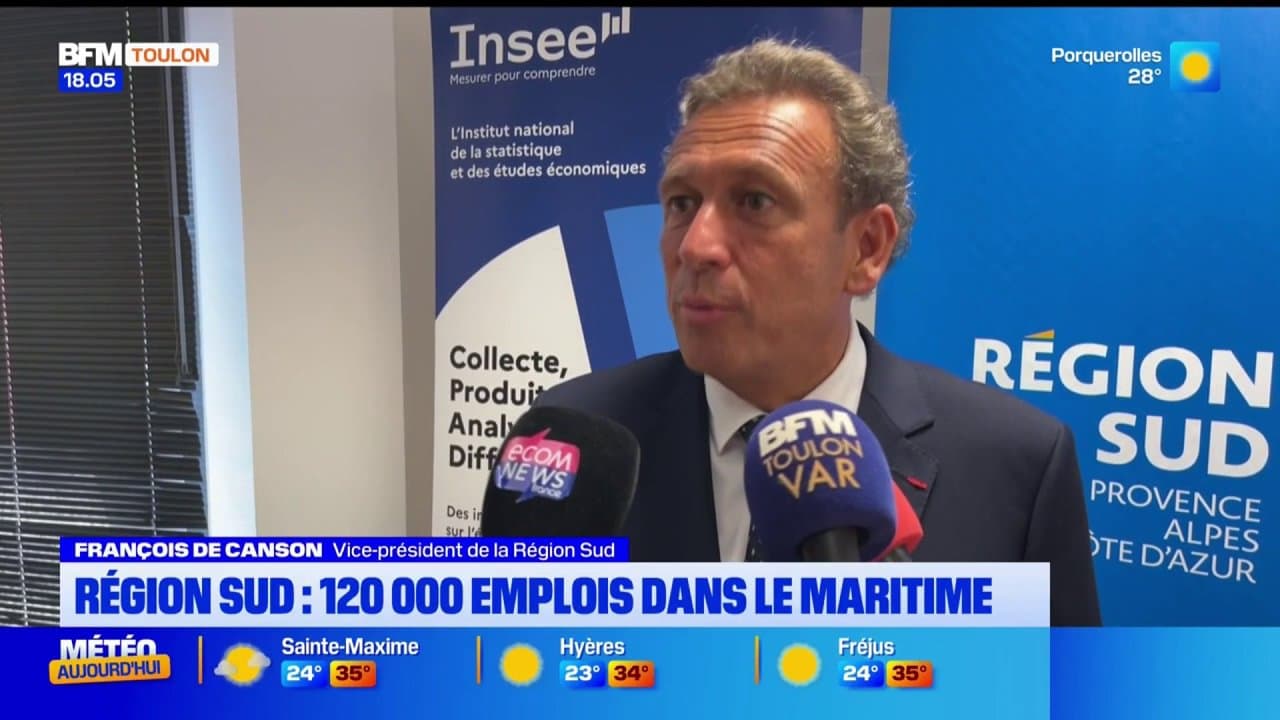 120 000 emplois dans le domaine maritime en Région Sud
