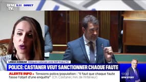 La déléguée Unité SGP Police FO Linda Kebbab déplore "la non-publicité des sanctions" à l'encontre des policiers