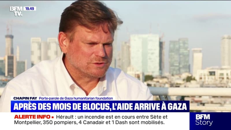 Aide alimentaire arrivée à Gaza: 