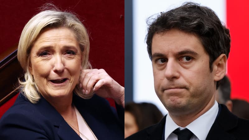 Gabriel Attal "prêt" à un "débat" avec Marine Le Pen sur l'agriculture