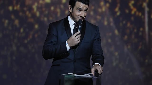 Thomas Thouroude animant les Victoires de la musique classique, en février 2017.